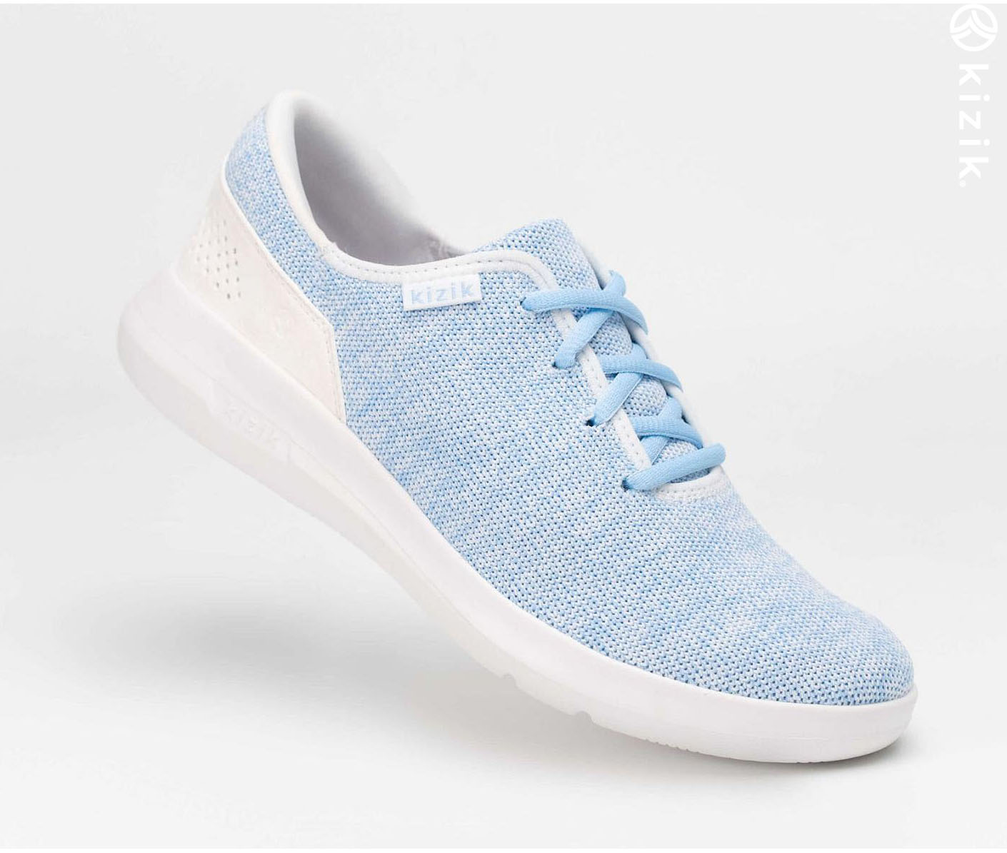 Kizik Madrid Eco Knit Skor Dam Blå | SE-F62