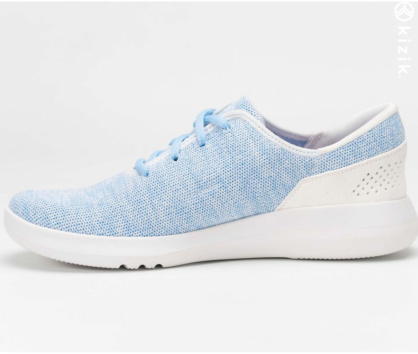 Kizik Madrid Eco Knit Skor Dam Blå | SE-F62